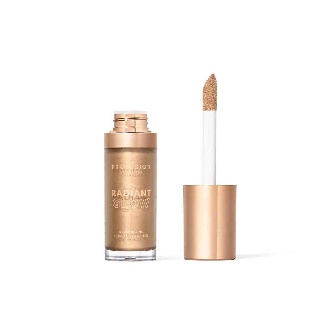 Profusion Cosmetics, Radiant Glow, Frischer Glanz, Flüssiger Highlighter, Champagner, Für das Gesicht, 14.5 ml