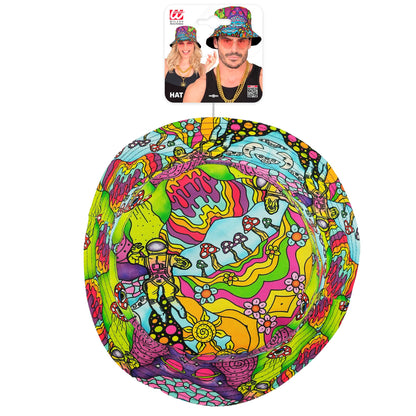 "PSYCHEDELIC ANGLERHUT" – Detailansicht