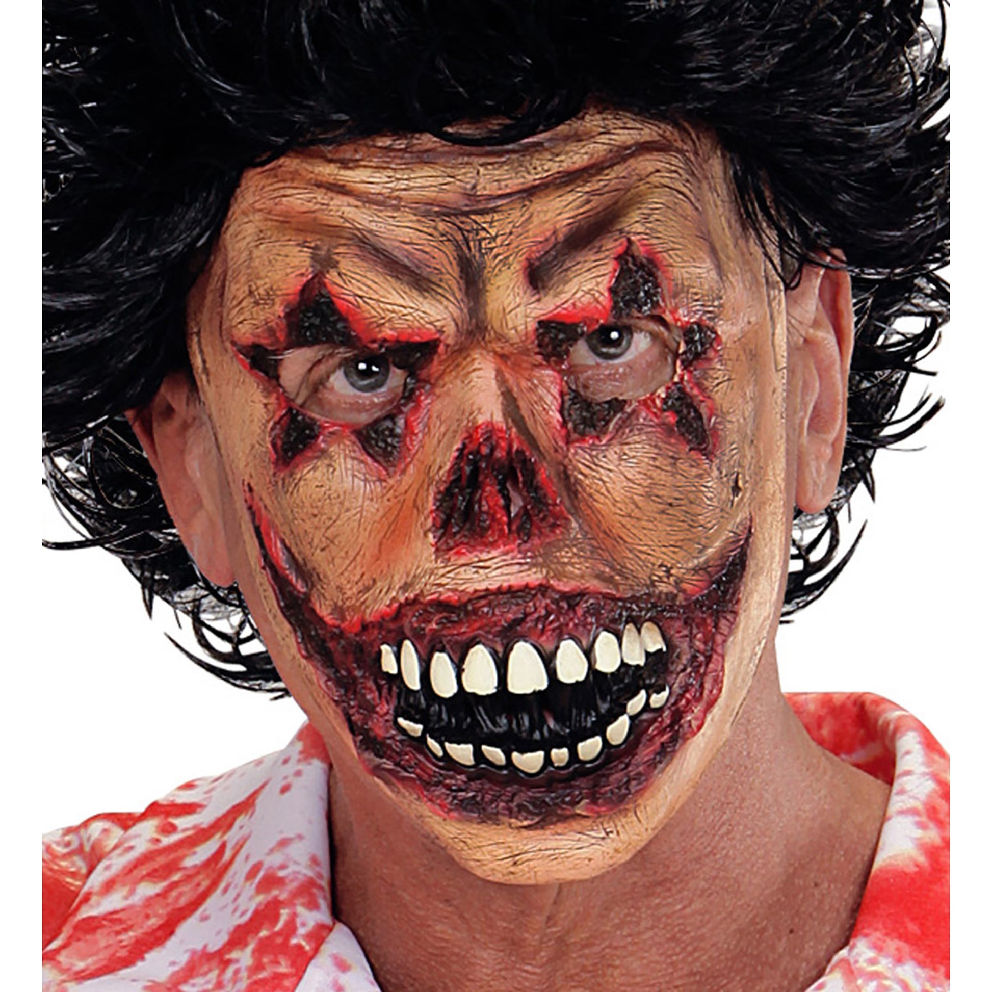 "PSYCHO HALBMASKE" – Vorderansicht
