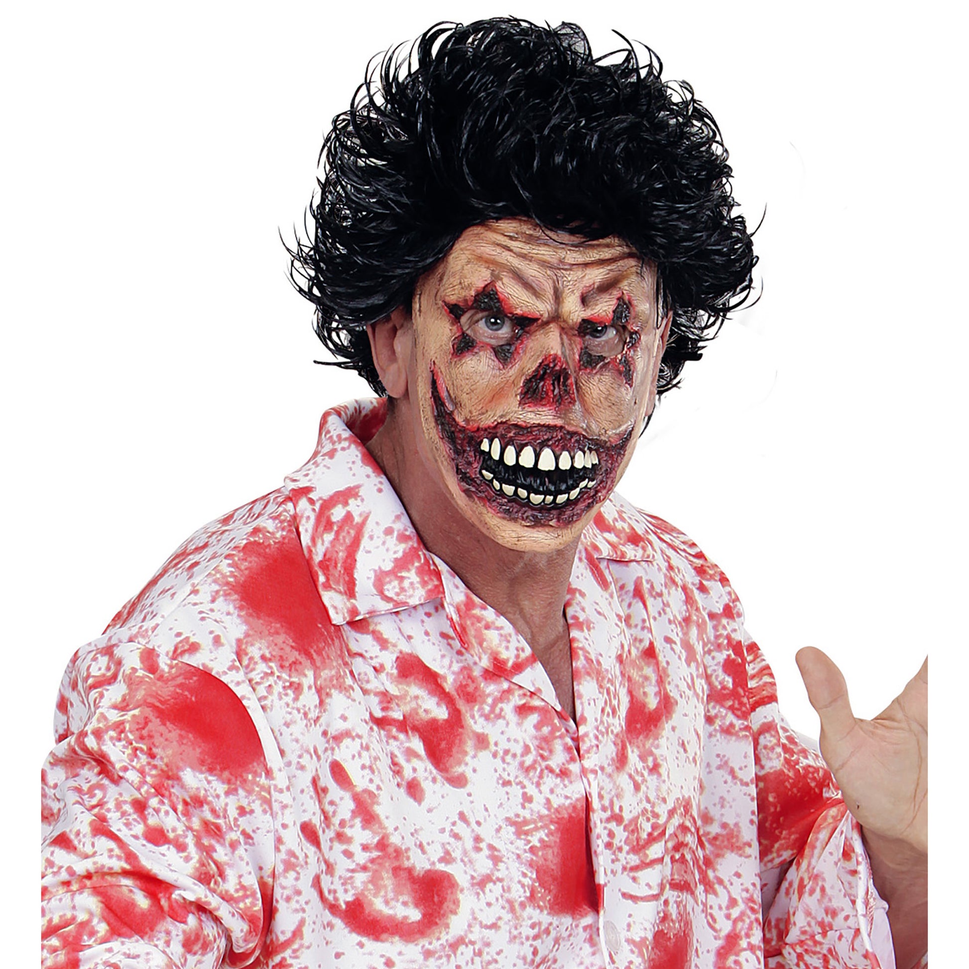 "PSYCHO HALBMASKE" – Detailansicht