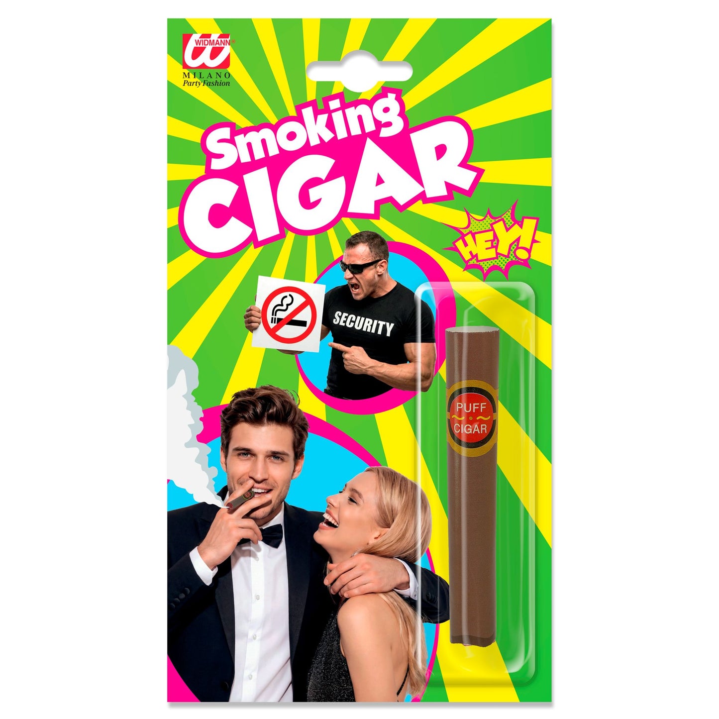 "PUFF-PUFF ZIGARRE" – Vorderansicht