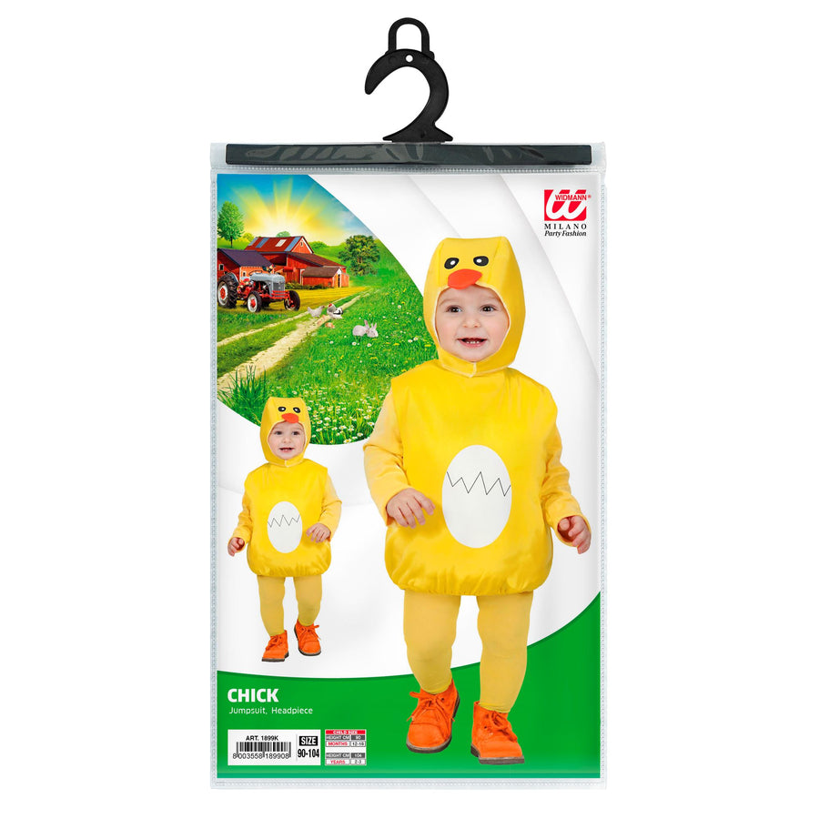 "PUFFY CHICK" (Overall, Kopfbedeckung) – Detailansicht