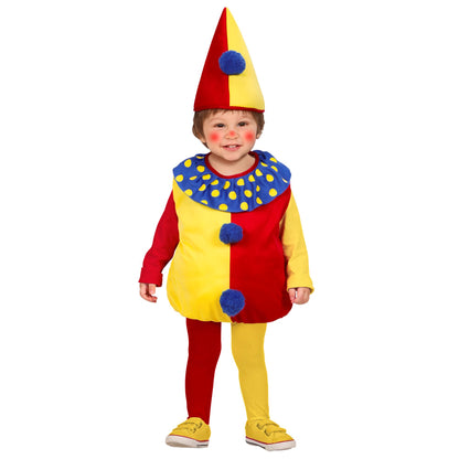 "PUFFY CLOWN" (Kostüm, Kopfbedeckung) – Vorderansicht