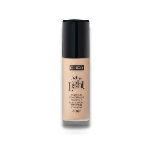 Pupa Pupa, Active-Light, Ölfrei, Erleuchtend, Flüssige Grundierung, 60, Bernstein, 30 ml Regular
