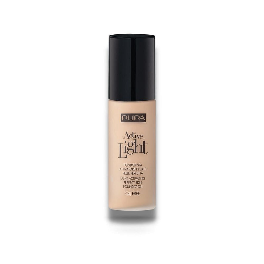 Pupa Active-Light ölfreie illuminierende Flüssigfoundation Nr. 60 Bernstein 30 ml