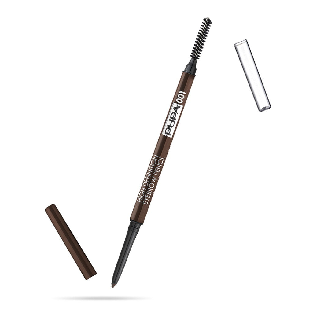 Pupa, Pupa, Definierer, Hochauflösend, Augenbrauencreme-Stift & Bürste 2-in-1, 001, 0.9 g