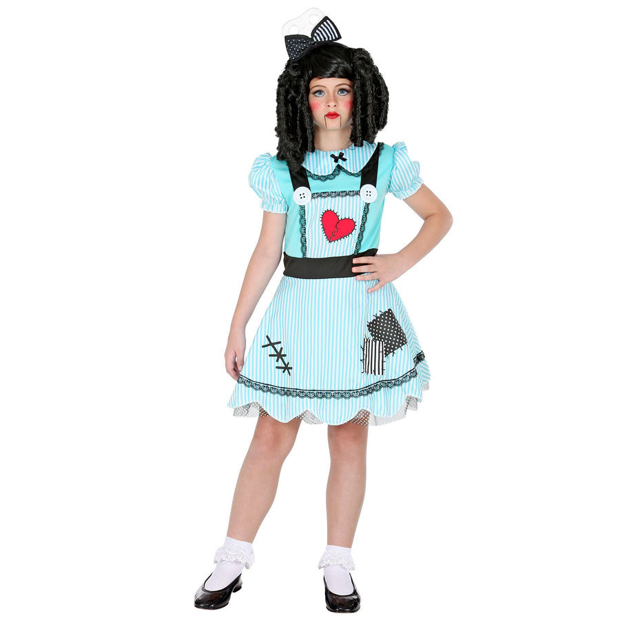 "PUPPE" (Kleid, Haarschleife) – Detailansicht
