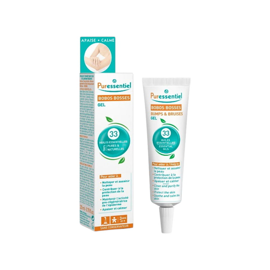 Puressentiel Puressentiel, Bobos Bosses, Ätherische Öle, Beruhigend und entspannend, Lokales Behandlungsgel, Für Beulen & Pre