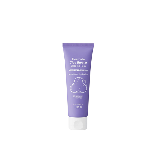 PURITO PURITO Dermide Cica Barrier Sleeping Pack 80 ml Nachtpflege Gelmaske Kosmetik