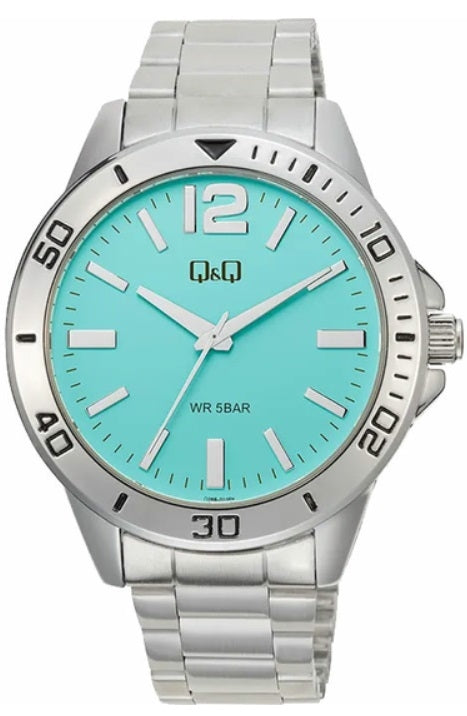 Q&Q GENT DIVER ONLY TIME Q28B-010PY Only Time Armbanduhr 44 mm