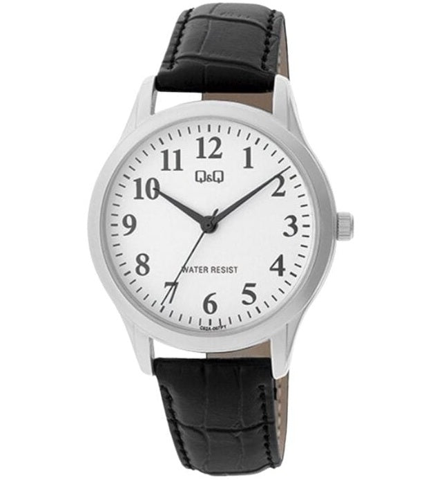 Q&Q GENT ONLY TIME C02A-007PY Only Time Armbanduhr 38 mm
