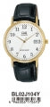 Q&Q LADY DATE BL02J104Y Date Armbanduhr 35 mm ansicht-2