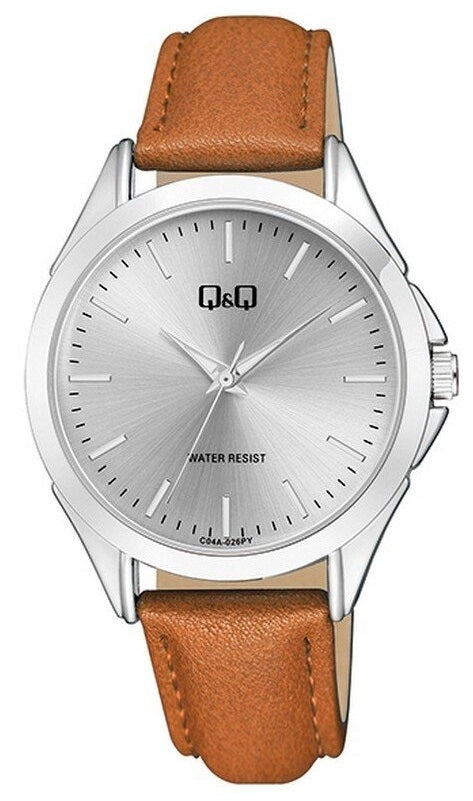 Q&Q LADY ONLY TIME C04A-026PY Only Time Armbanduhr 38 mm