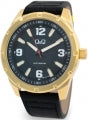 Q&Q QB14J105Y Only Time Armbanduhr 42 mm ansicht-2
