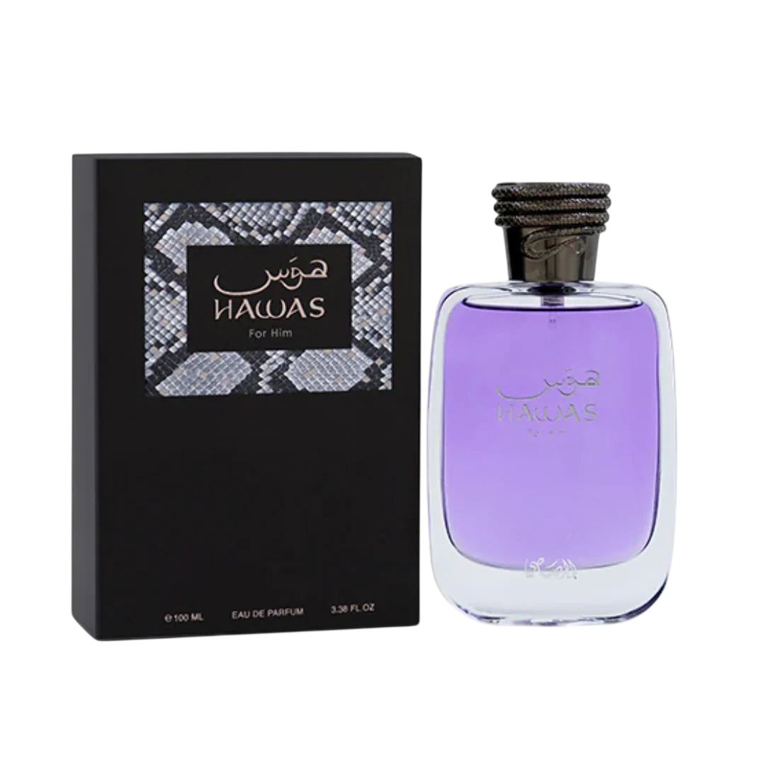 Rasasi, Hawas For Him, Eau de Parfum, Für Männer, 100 ml