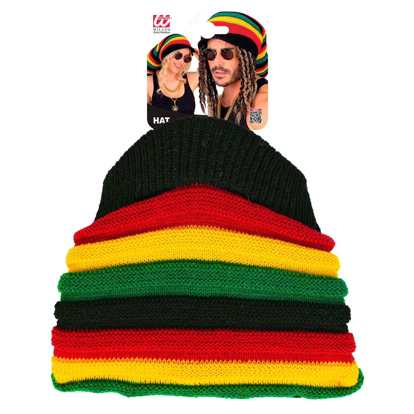 "RASTA MÜTZE" – Detailansicht
