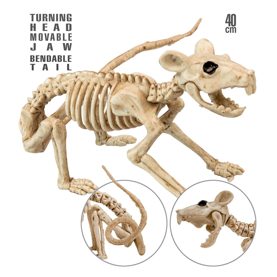 "RATTEN SKLETT" 40 cm – Vorderansicht