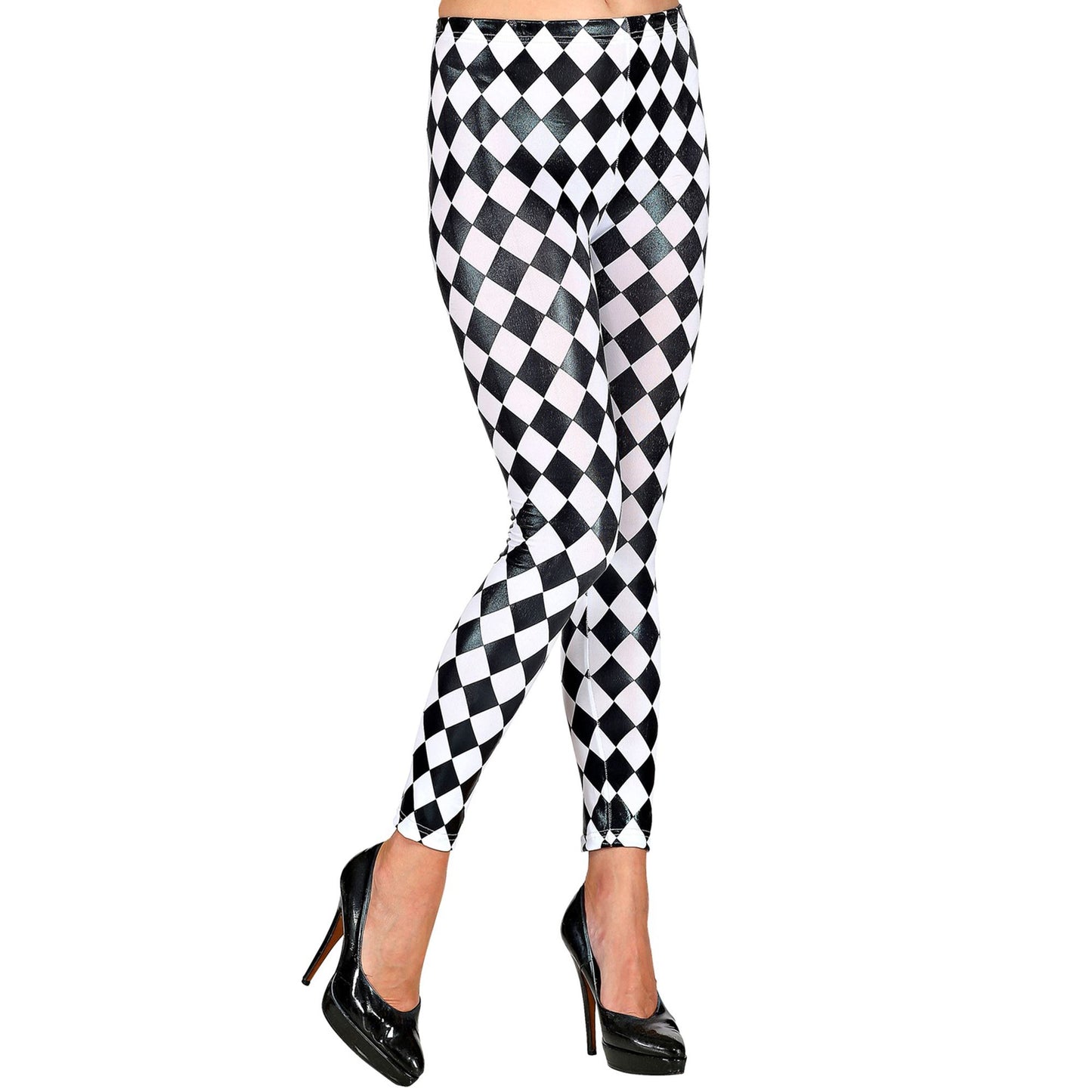 "RAUTENMUSTER LEGGINGS" – Vorderansicht