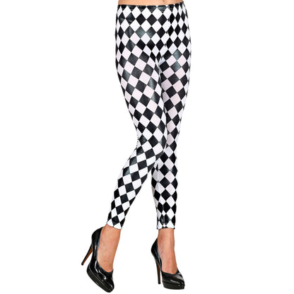 "RAUTENMUSTER LEGGINGS" – Vorderansicht