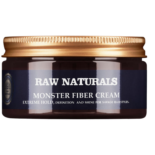 Raw Naturals Raw Naturals, Monster Fiber, Ohne Parabene, Haarstyling-Creme, 10, 100 ml Regular