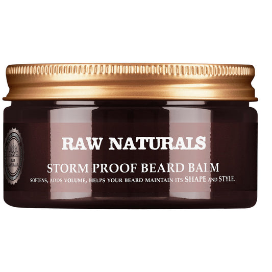 Raw Naturals Raw Naturals, Storm Proof, 100% vegan, Bartbalsam, Weichmachen, 100 ml Regular