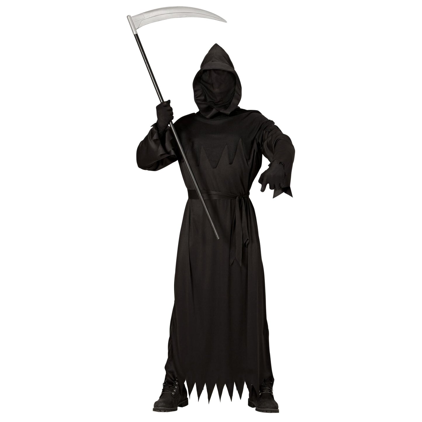 "REAPER" (Robe mit Kapuze und Maske unsichtbares Gesicht, Gürtel) – Ansicht 3