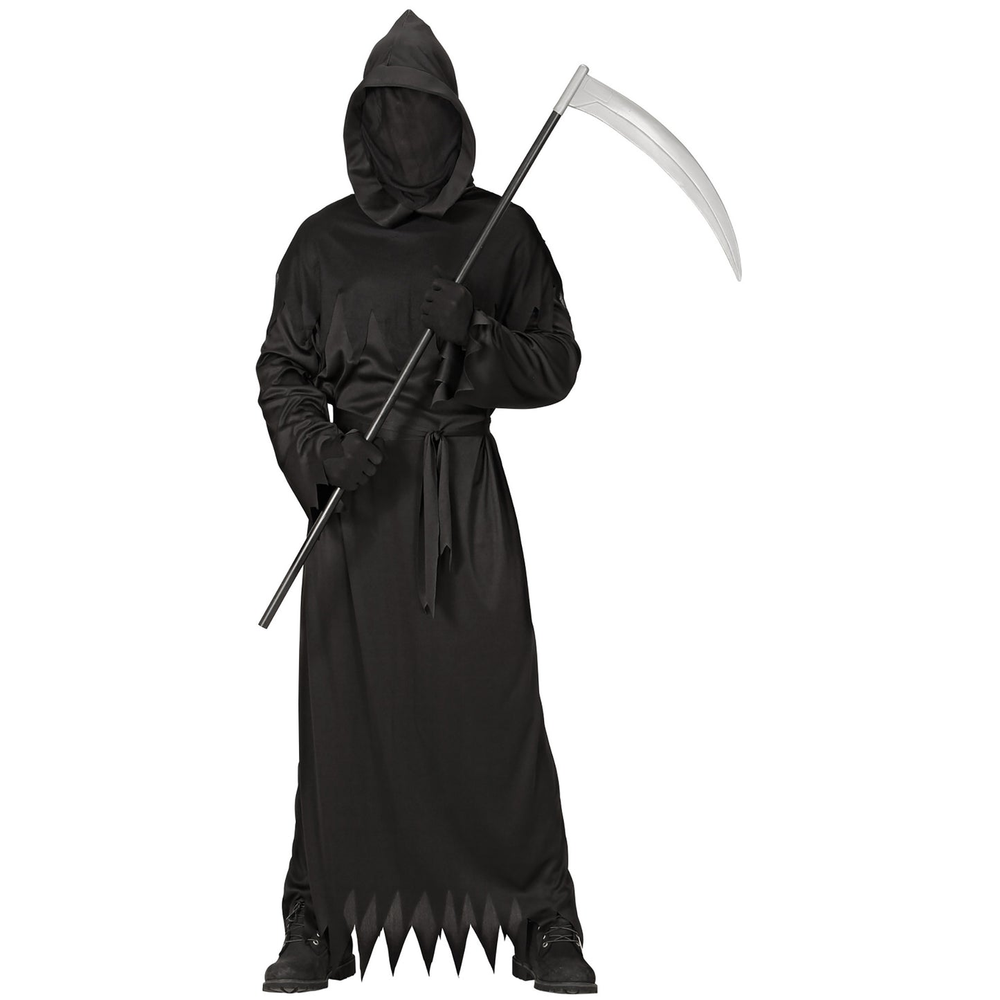 "REAPER" (Robe mit Kapuze und Maske unsichtbares Gesicht, Gürtel) – Ansicht 4