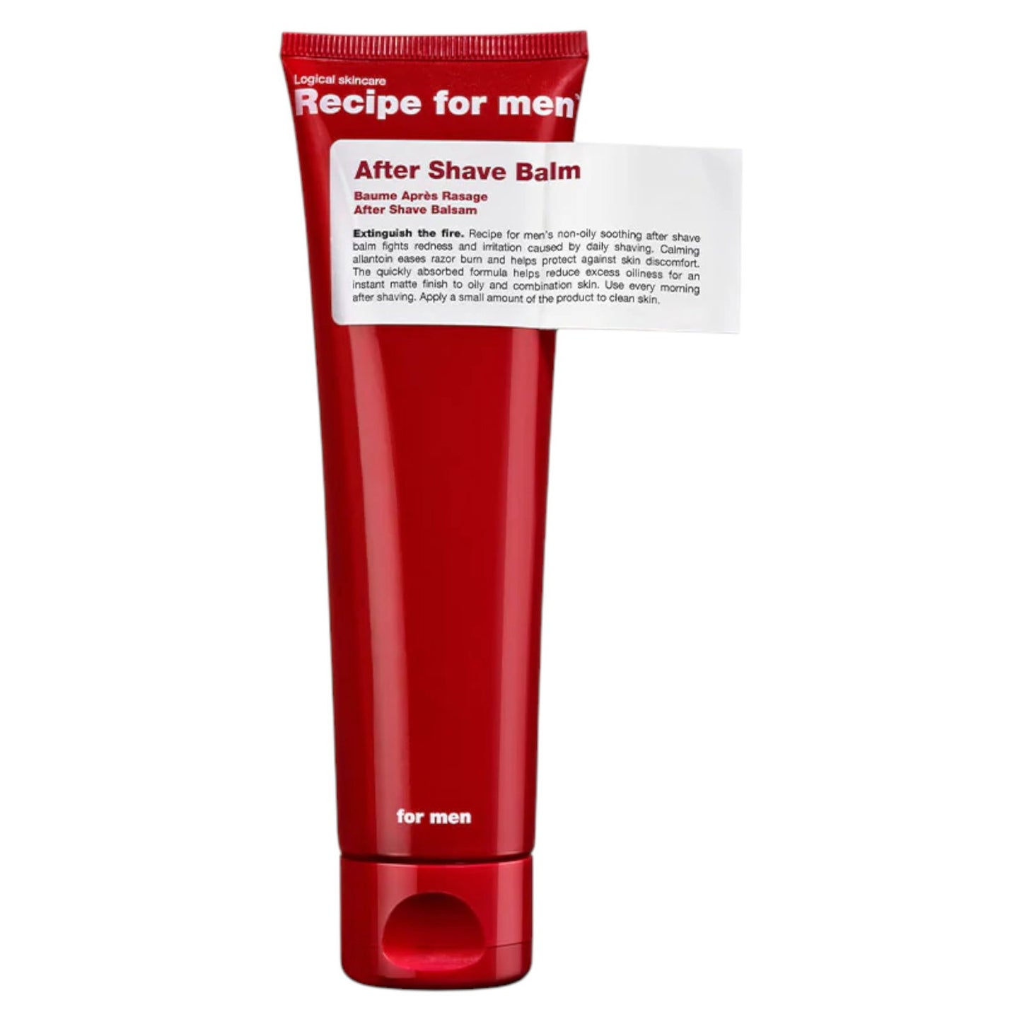 Recipe For Men Recipe For Men, After-Shave Balm, Beruhigend und Beruhigend, After-Shave Balsam, 100 ml Regular