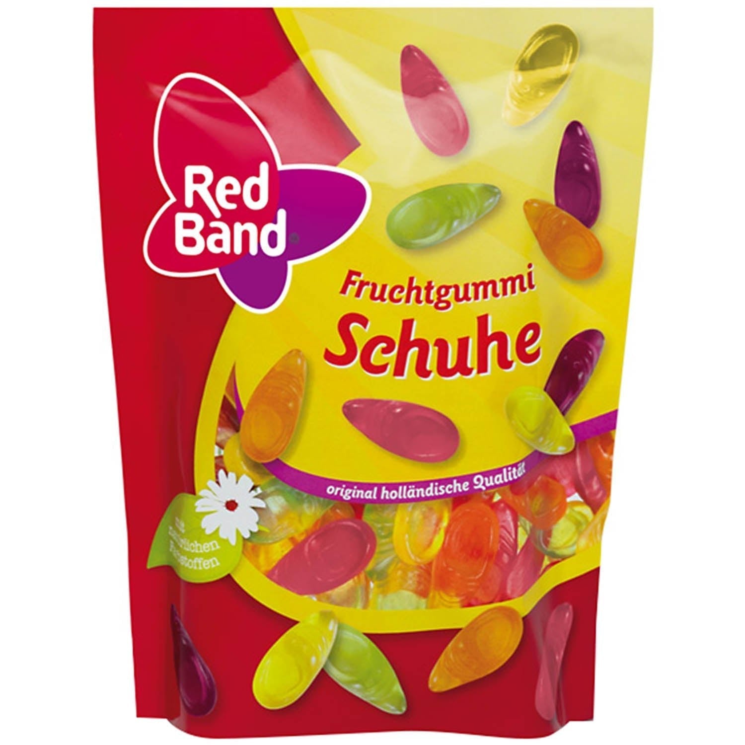 Red Band Fruchtgummi Schuhe 200g bunt im Standbeutel