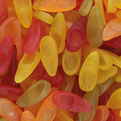 Red Band Fruchtgummi Schuhe 500er bunt Fruchtgummi 500 Stück – Detailansicht