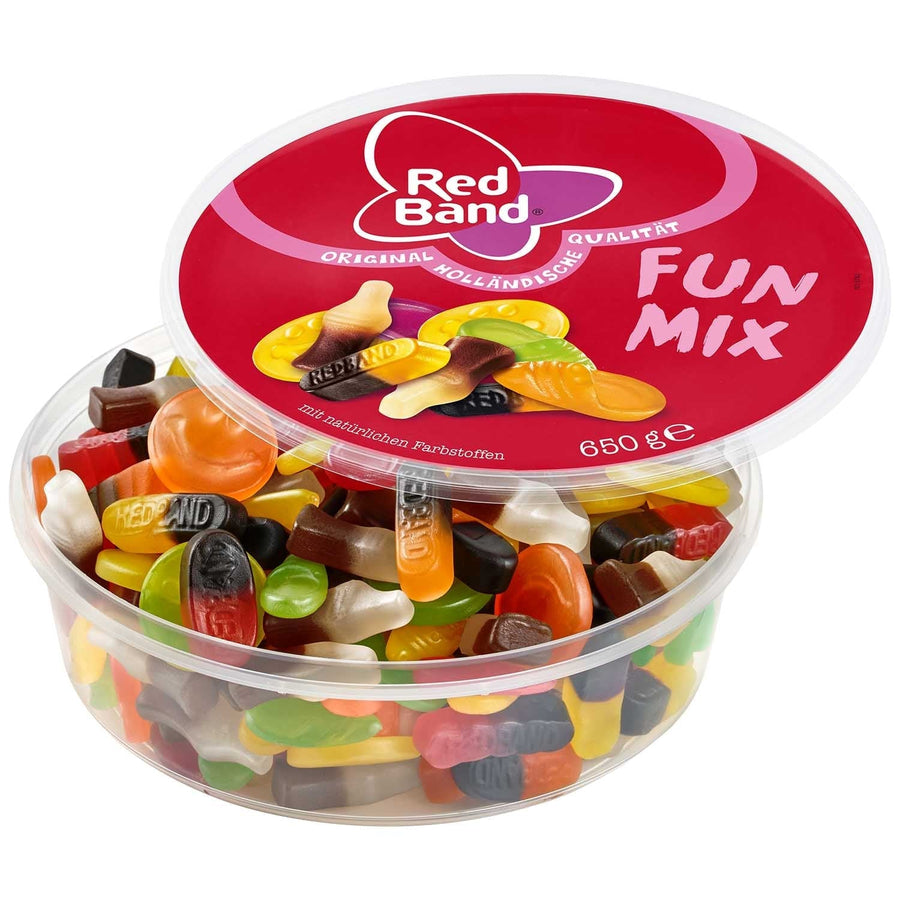 Red Band Fun Mix Fruchtgummi und Lakritz 650 g Beutel