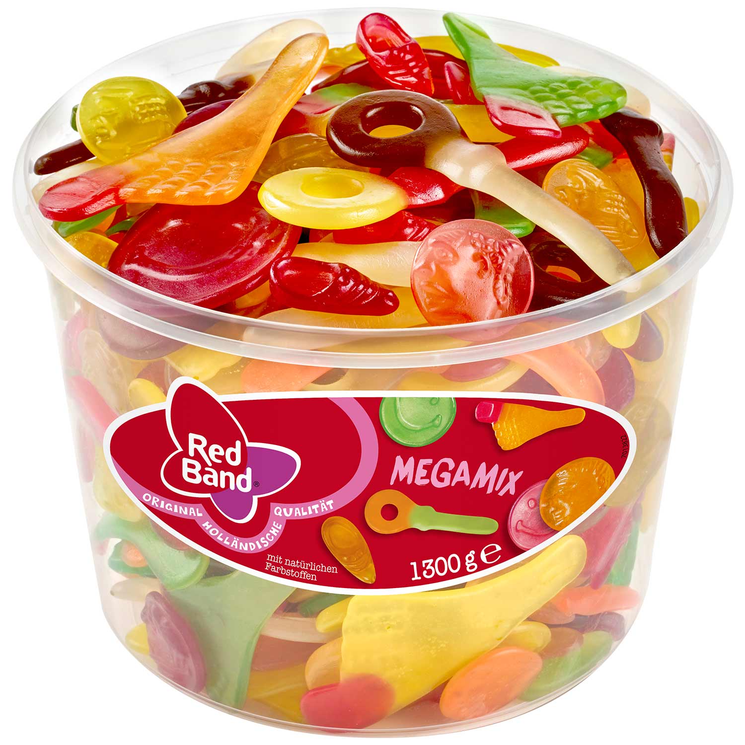 Red Band Mega Mix 1,3kg Fruchtgummimischung