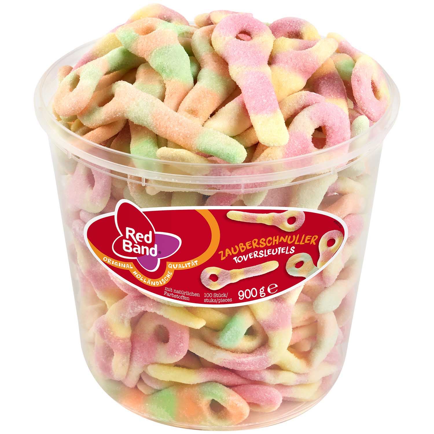 Red Band Zauberschnuller 100er Schaumzucker Fruchtgummi – Produktansicht