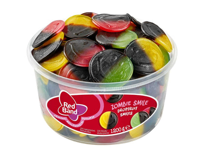 Red Band Zombie Smile Fruchtgummi und Lakritz Mix 1200 g