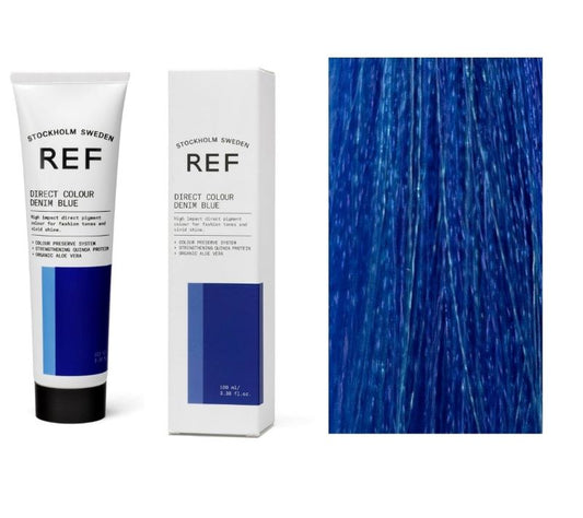 Ref Stockholm Ref Stockholm, Direct Colour, Ammoniakfrei, Semi-permanente Haarfarbe, Denim Blue, 100 ml Regular