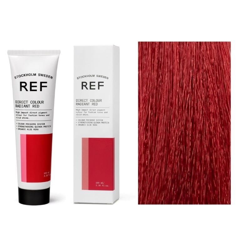 Ref Stockholm Ref Stockholm, Direct Colour, Ammoniakfrei, Semi-permanente Haarfarbe, Radiant Red, 100 ml Regular