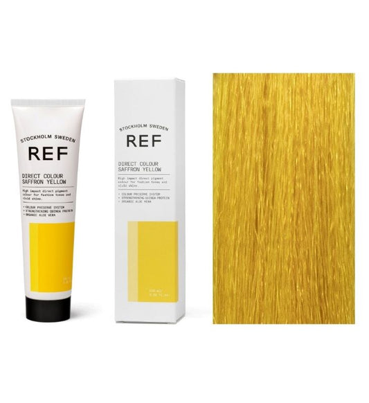 Ref Stockholm Ref Stockholm, Direct Colour, Ammoniakfrei, Semi-permanente Haarfarbe, Saffron Yellow, 100 ml Regular