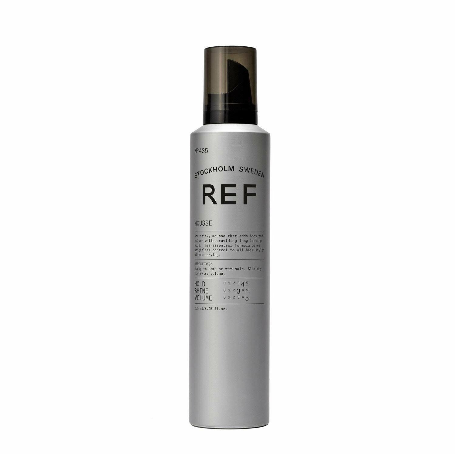 Ref Stockholm Ref Stockholm, Volume & Bodifying No.435, Vegan, Haarstyling-Mousse, Für Volumen, Fester Halt, 250 ml Regular