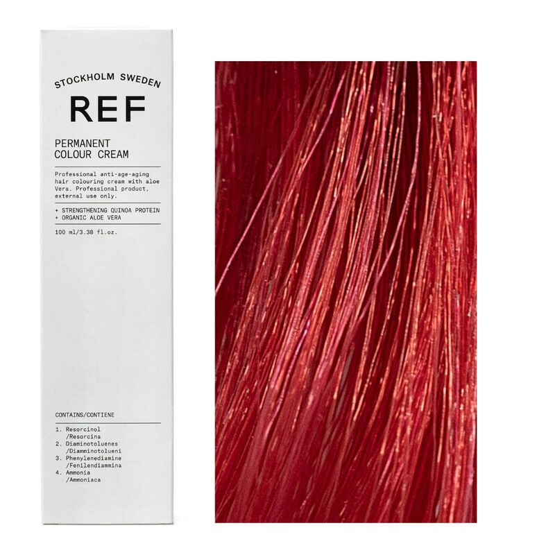 Ref Stockholm, Permanent Colour, Vegan, Permanente Haarfarbe, Red Corrector, 100 ml