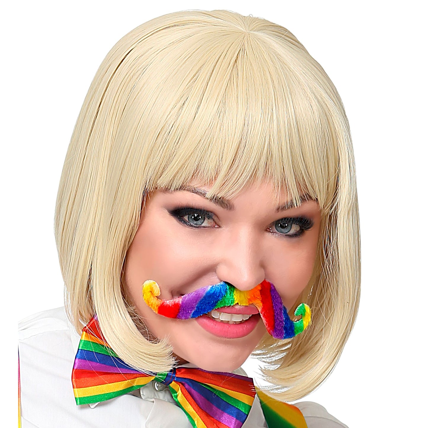 "REGENBOGEN BART ZUM ANKLEBEN" – Ansicht 4