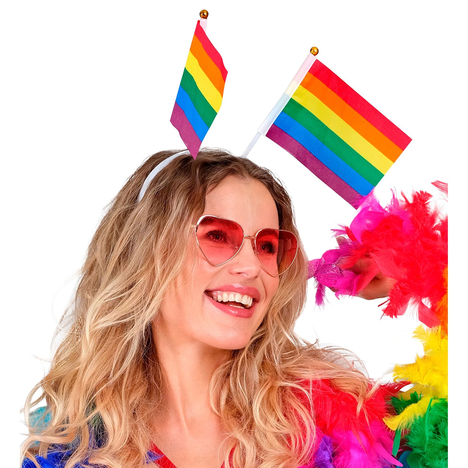 "REGENBOGEN FÄHNCHEN HAARREIF" – Ansicht 4
