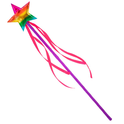 "REGENBOGEN FEENSTAB" 39,5 cm – Vorderansicht