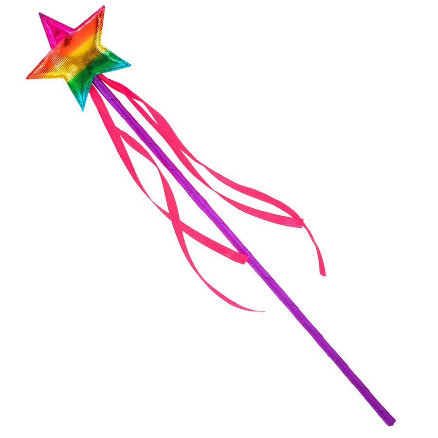 "REGENBOGEN FEENSTAB" 39,5 cm – Vorderansicht