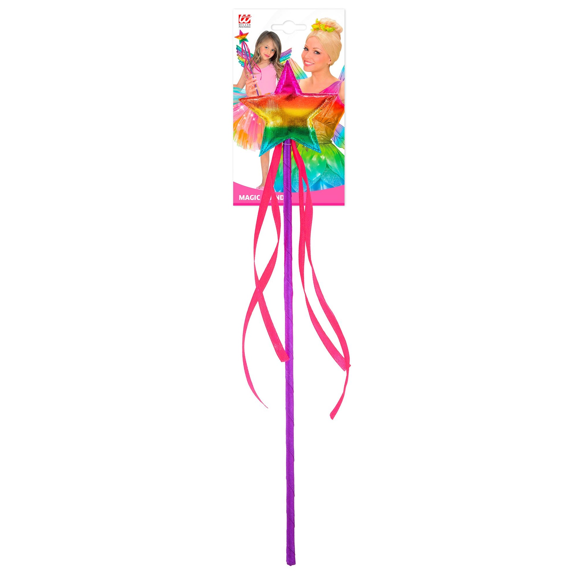 "REGENBOGEN FEENSTAB" 39,5 cm – Detailansicht