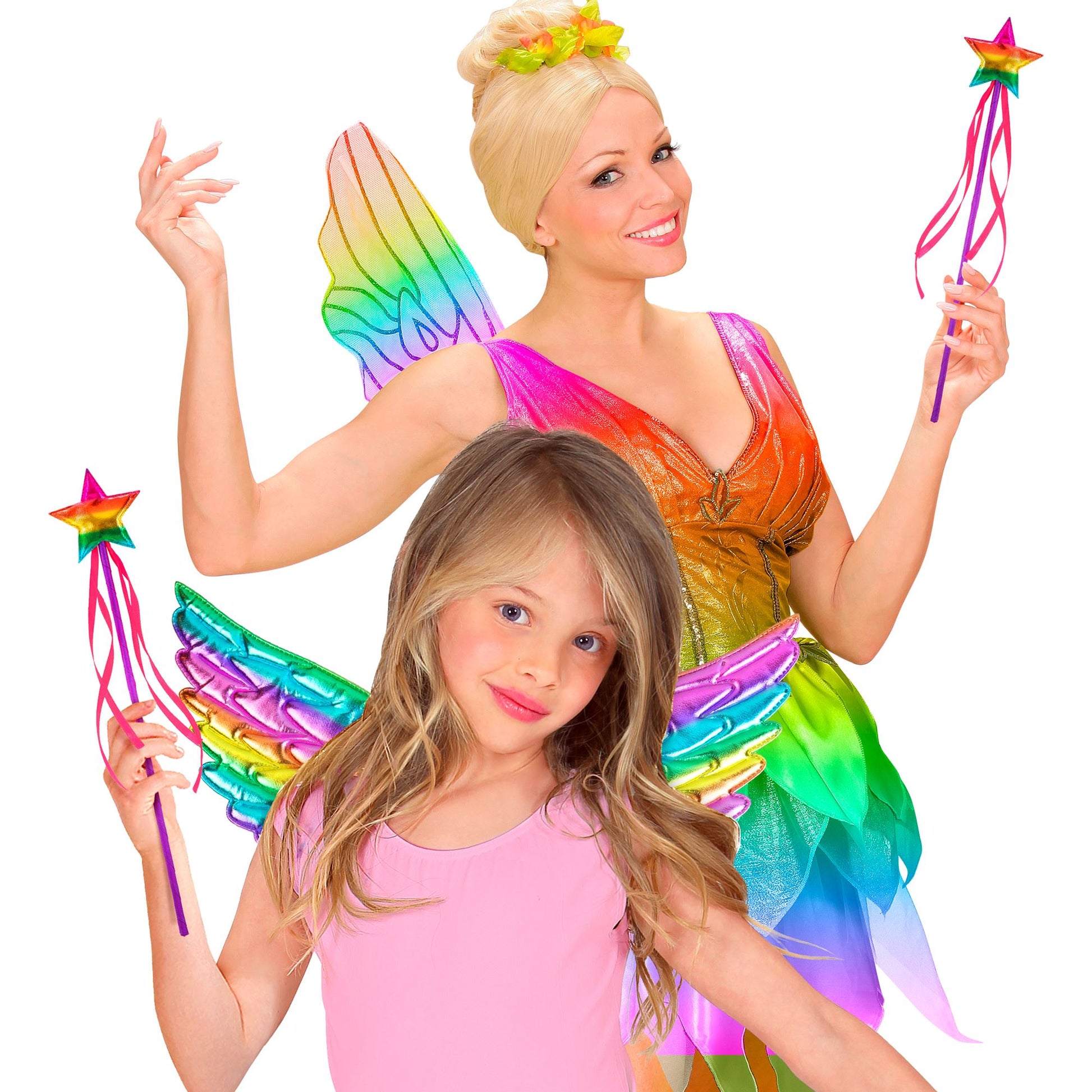 "REGENBOGEN FEENSTAB" 39,5 cm – Ansicht 3