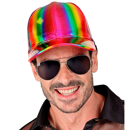 "REGENBOGEN HOLOGRAFISCHE BASECAP" – Ansicht 4