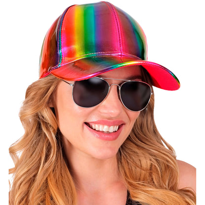 "REGENBOGEN HOLOGRAFISCHE BASECAP" – Ansicht 5