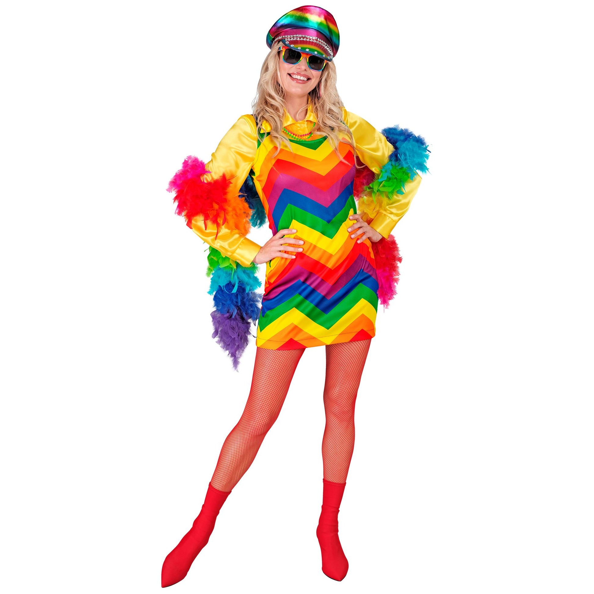 "REGENBOGEN PARTY FASHION KLEID" (Kleid) – Ansicht 3