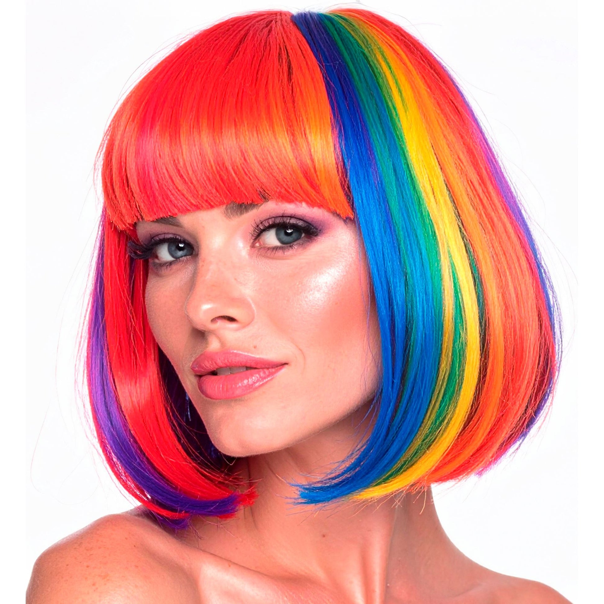 "REGENBOGEN PERÜCKE" in Box – Ansicht 3
