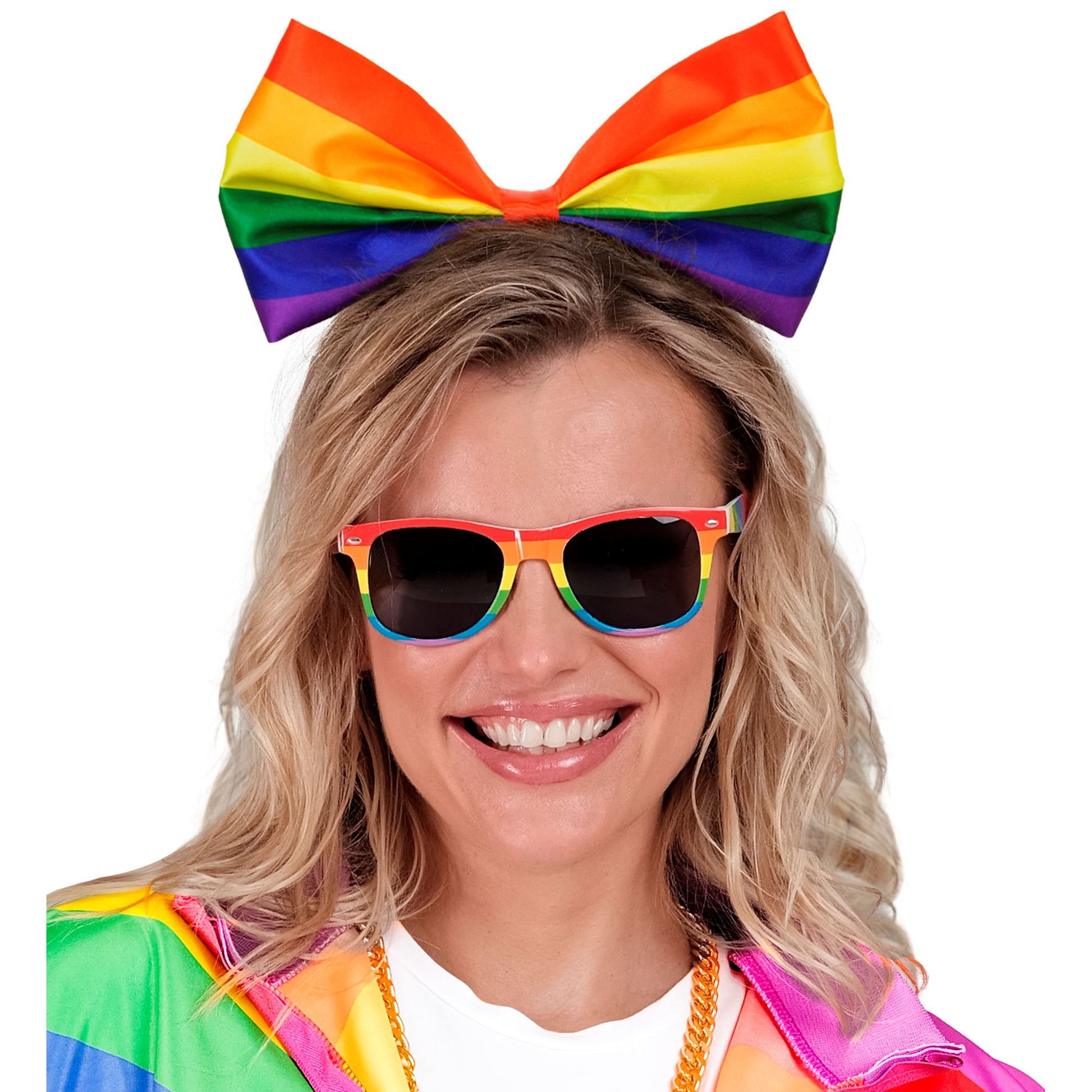 "REGENBOGEN SCHLEIFE HAARREIF" – Ansicht 4